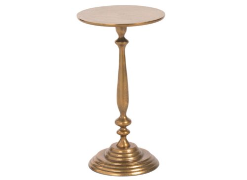 HOWARD ELLIOTT 20x11in Cast Aluminum Accent Table