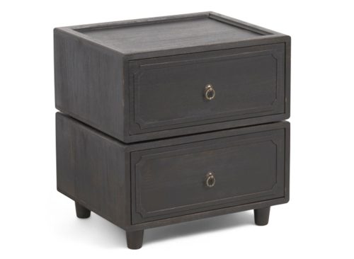 KARAT HOME 19x15.75x20.25 aivery solid wood nightstand