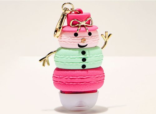 Macaron Snowman PocketBac Holder