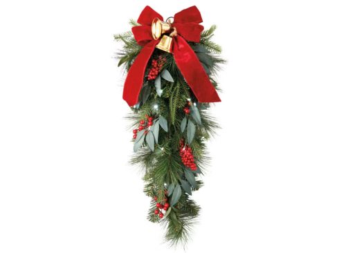 Merry Moments Green with Red Bow