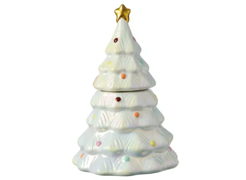 Nostalgic Tree Candle Twisted Pepperint