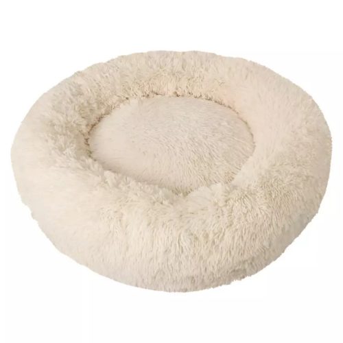Plush Pet Bed Large Cream