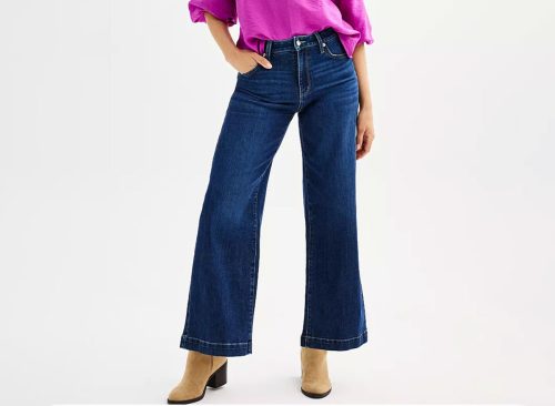 Women's Sonoma Goods For Life® High-Rise Wide-Leg Jeans