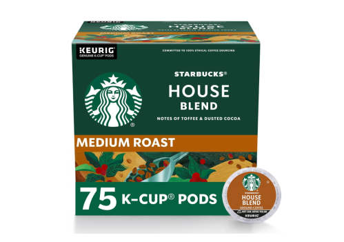 75-pack of Starbucks K-Cup pods