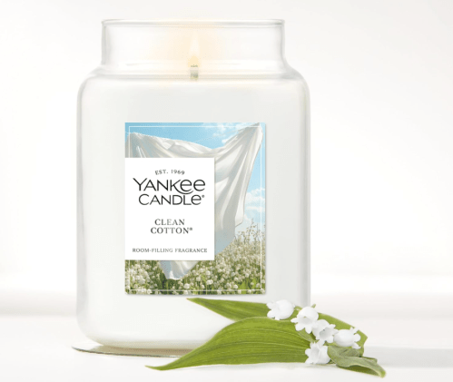 clean cotton yankee candle