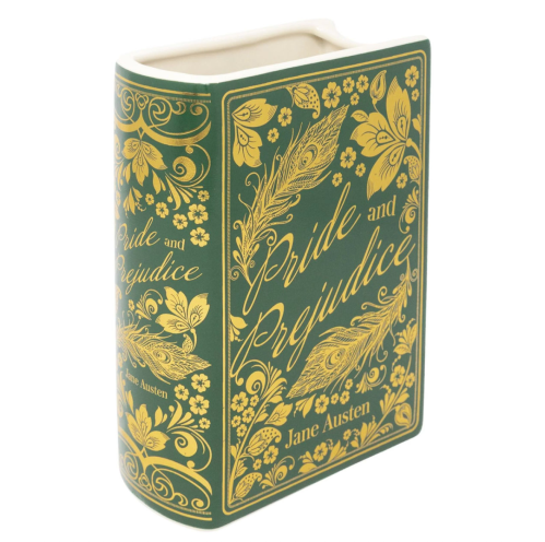 Pride and Prejudice book vase
