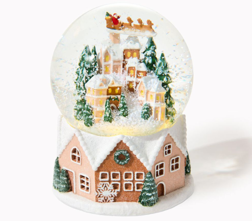 christmas snow globe