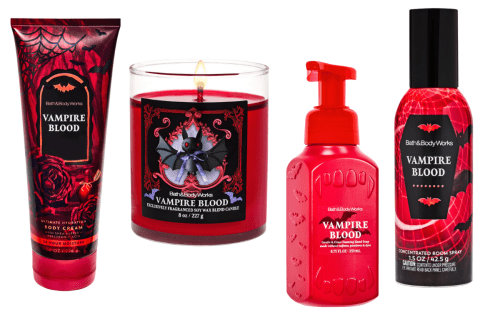 Bath & Body Works Vampire Blood items