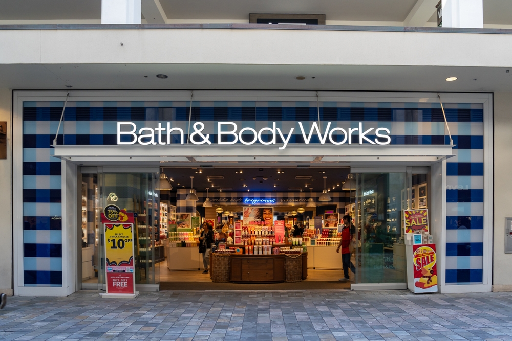 A Bath & Body Works storefront