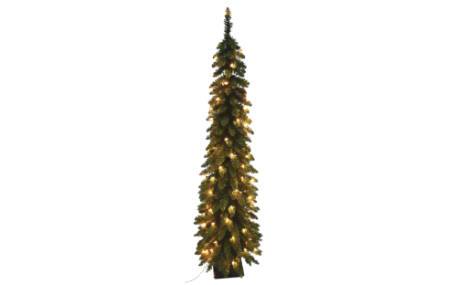 slim artificial christmas tree