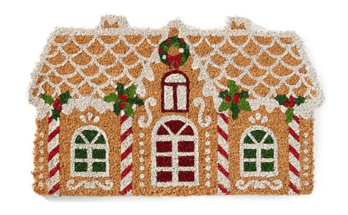 gingerbread house doormat