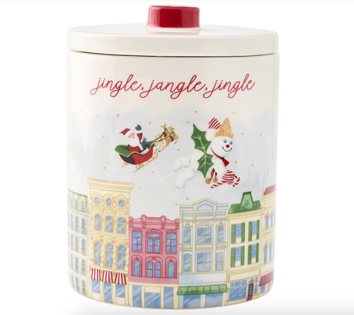 christmas cookie jar