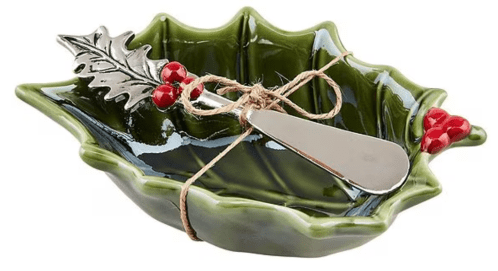 holly serving bowl