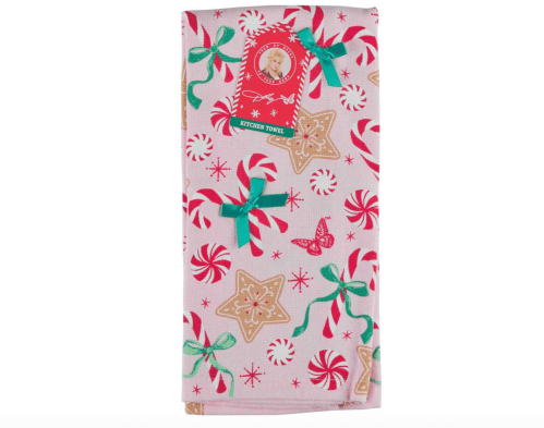 Dolly Parton Christmas kitchen towel