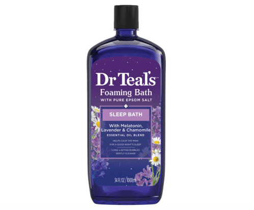 Dr. Teal's foaming bath