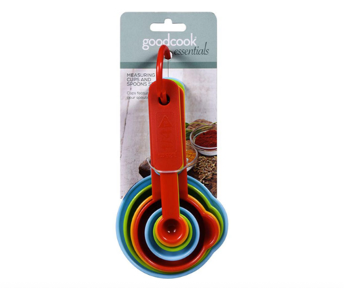 rainbow measuring cups