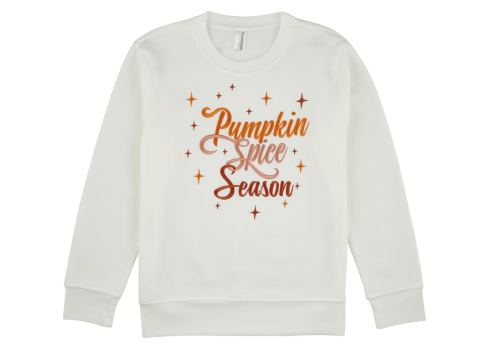 pumpkin spice season sweatshirt