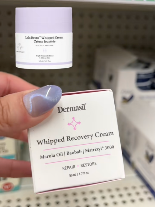 Dollar Tree whipped recovery cream