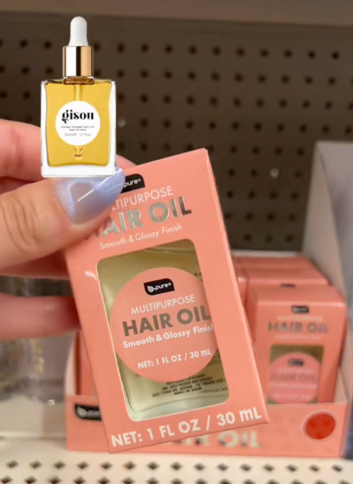 Dollar Tree hair oil