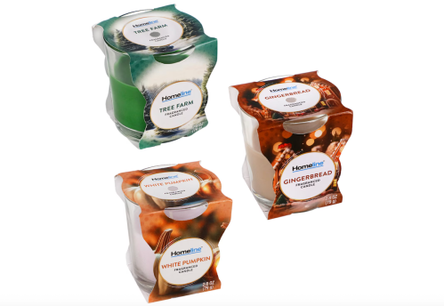 holiday scented candles