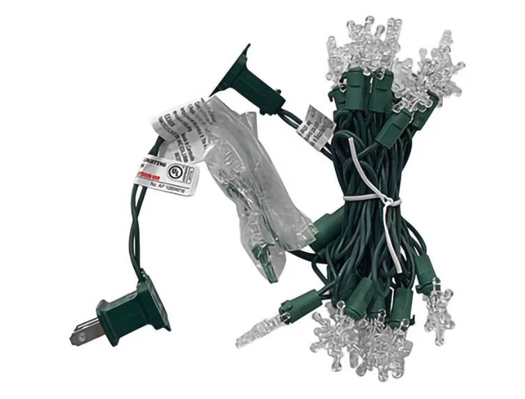 LED snowflake lights