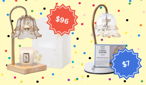 flower petal candle warmers