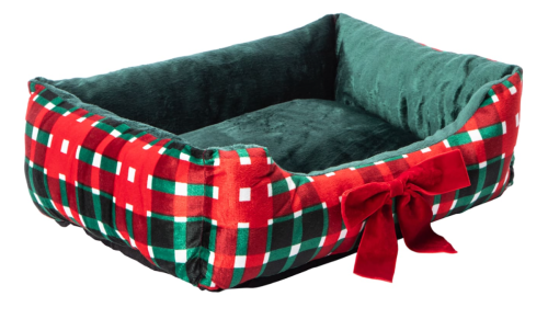 christmas pet bed