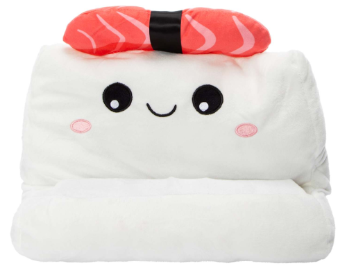 sushi reading pillow