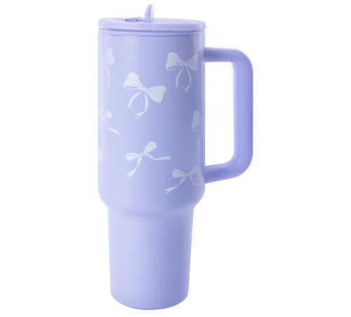 purple water tumbler