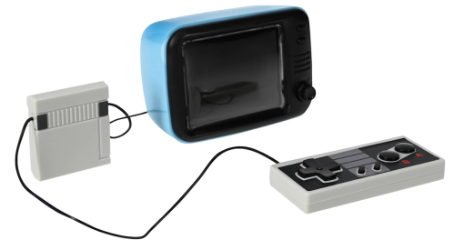 retro video game console