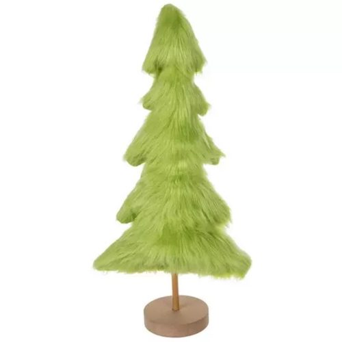 green furry tree