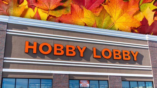 Hobby Lobby Fall