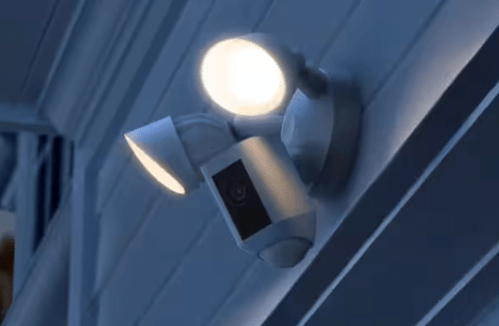 Ring floodlight camera