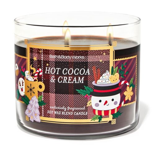 hot cocoa candle