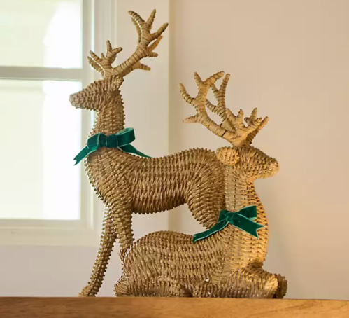 rattan reindeer