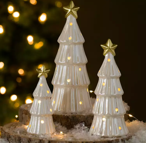 ceramic christmas trees