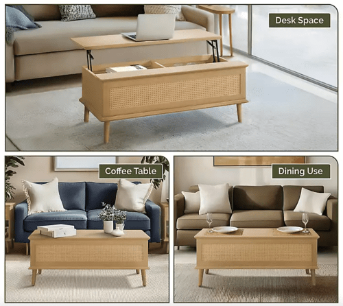 convertible coffee table