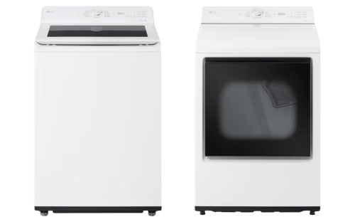 LG washer and dryer