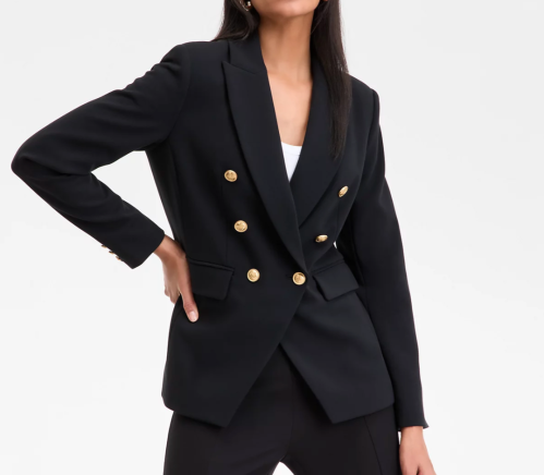 black blazer