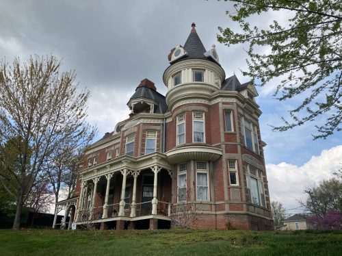 the haunted McInteer Villa in Atchison, Kansas