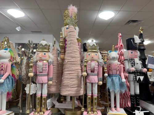pink nutcrackers