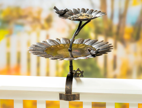 sunflower bird feeder