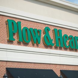 Plow & Hearth storefront closeup