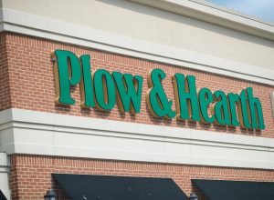 Plow & Hearth storefront closeup