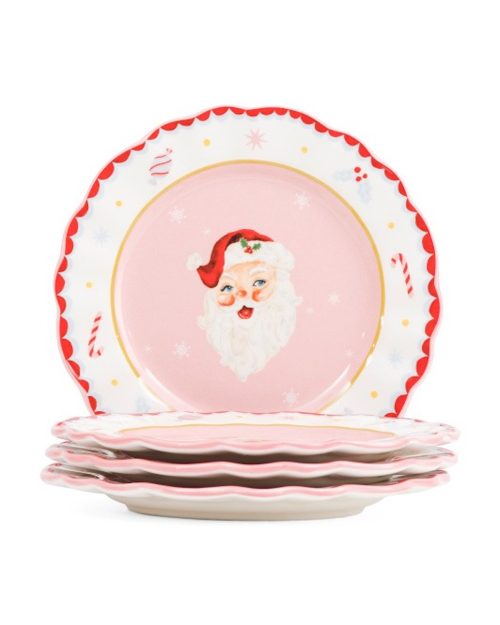 santa plates
