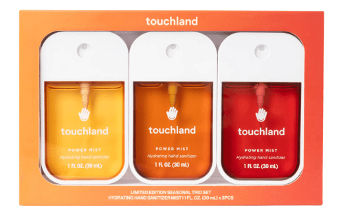 Touchland fall hand sanitizers