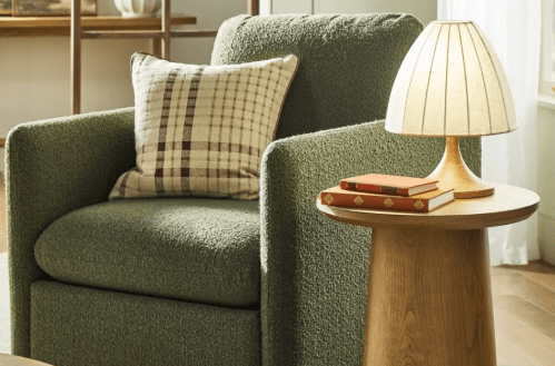 small wood table lamp