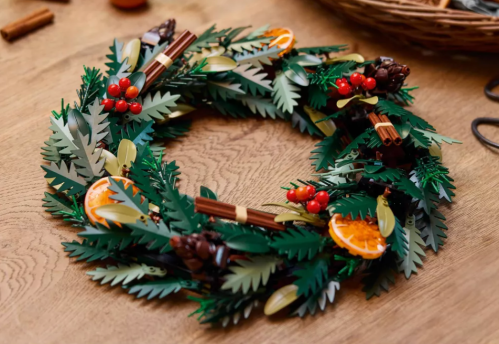christmas wreath LEGO