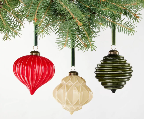 mid-century modern christmas ornaments