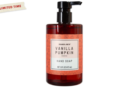 Trader Joe's pumpkin vanilla hand soap